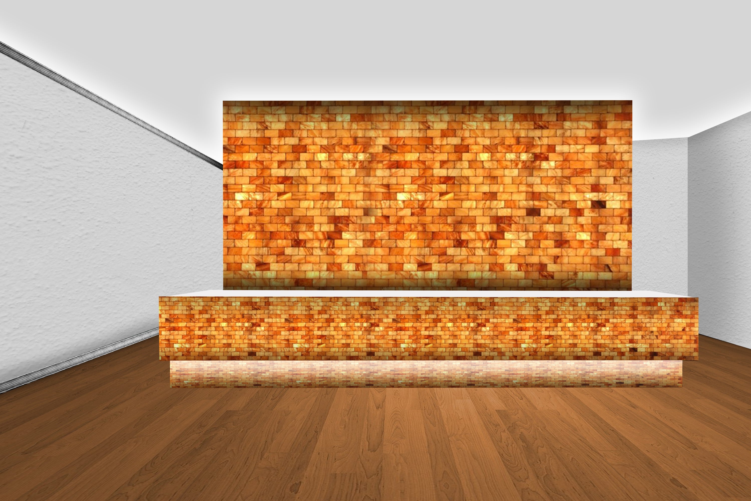 Himalayan Salt Tiles from Salt Mines to Style Statements Pink Salt Wall