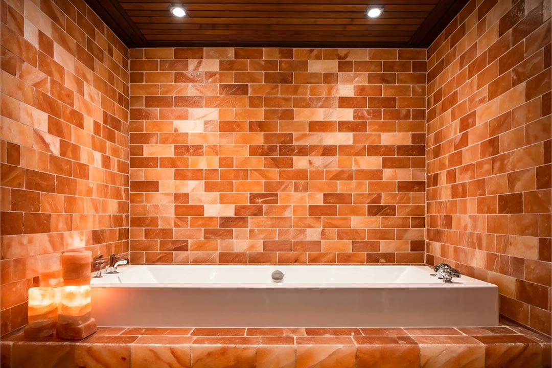 Himalayan salt tiles