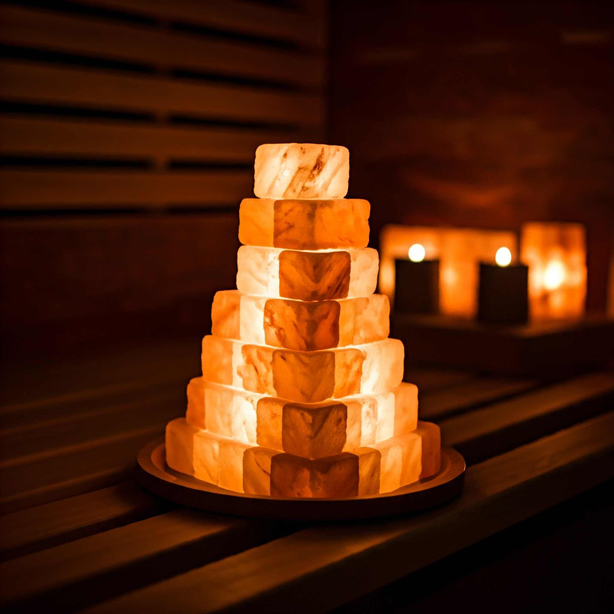 Experience Wellness Salt for Sauna with Himalayan Salt Tiles