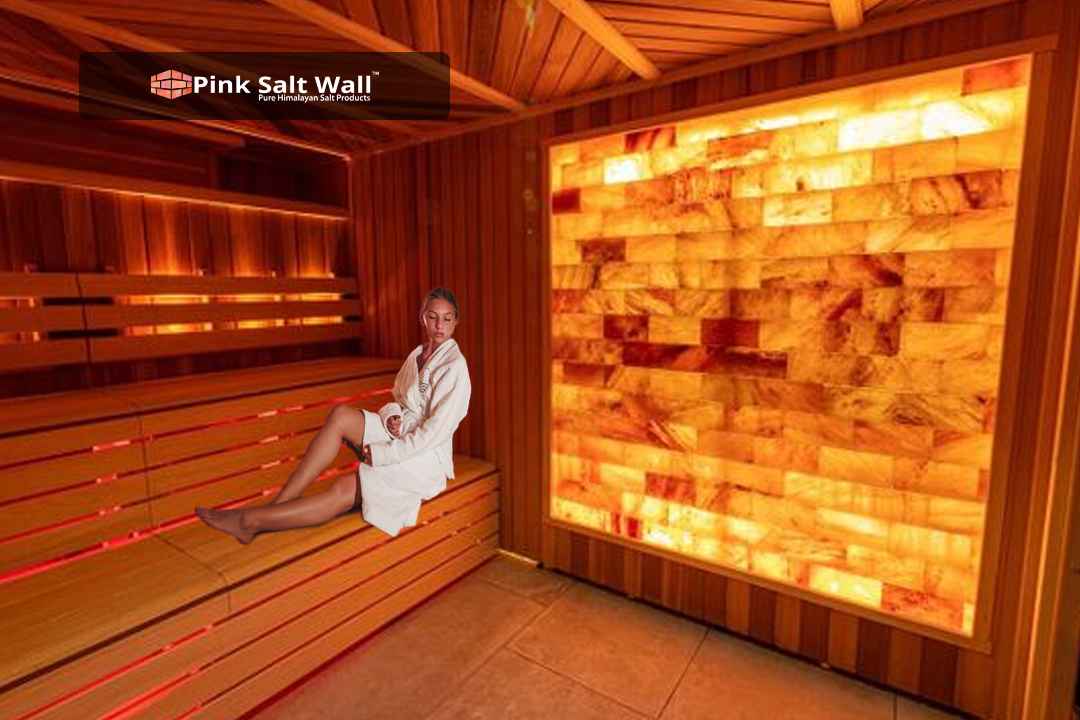 How to Use Salt Bricks for Walls to Improve Sauna Center