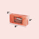 Himalayan Salt Bricks 8" x 4" x 2" - Pack of 4 - Free Shipping