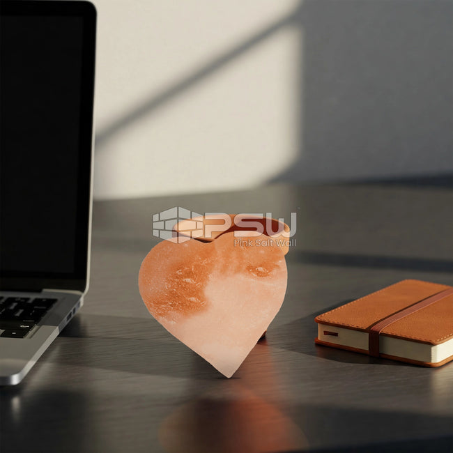 Ducky - Himalayan Pink Salt Heart