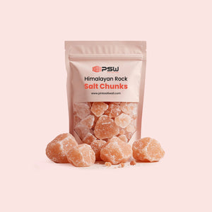 Himalayan Rock Salt Chunks (1 lbs)