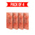 Himalayan Pink Salt Tiles 8" x 4" x 1" - Pack of 4 - Free Shipping