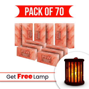 salt bricks with free salt lamp