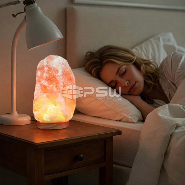 Rubella - Pink Himalayan Crystal Salt Lamp - Free Shipping