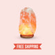 Rubella - Pink Himalayan Crystal Salt Lamp - Free Shipping