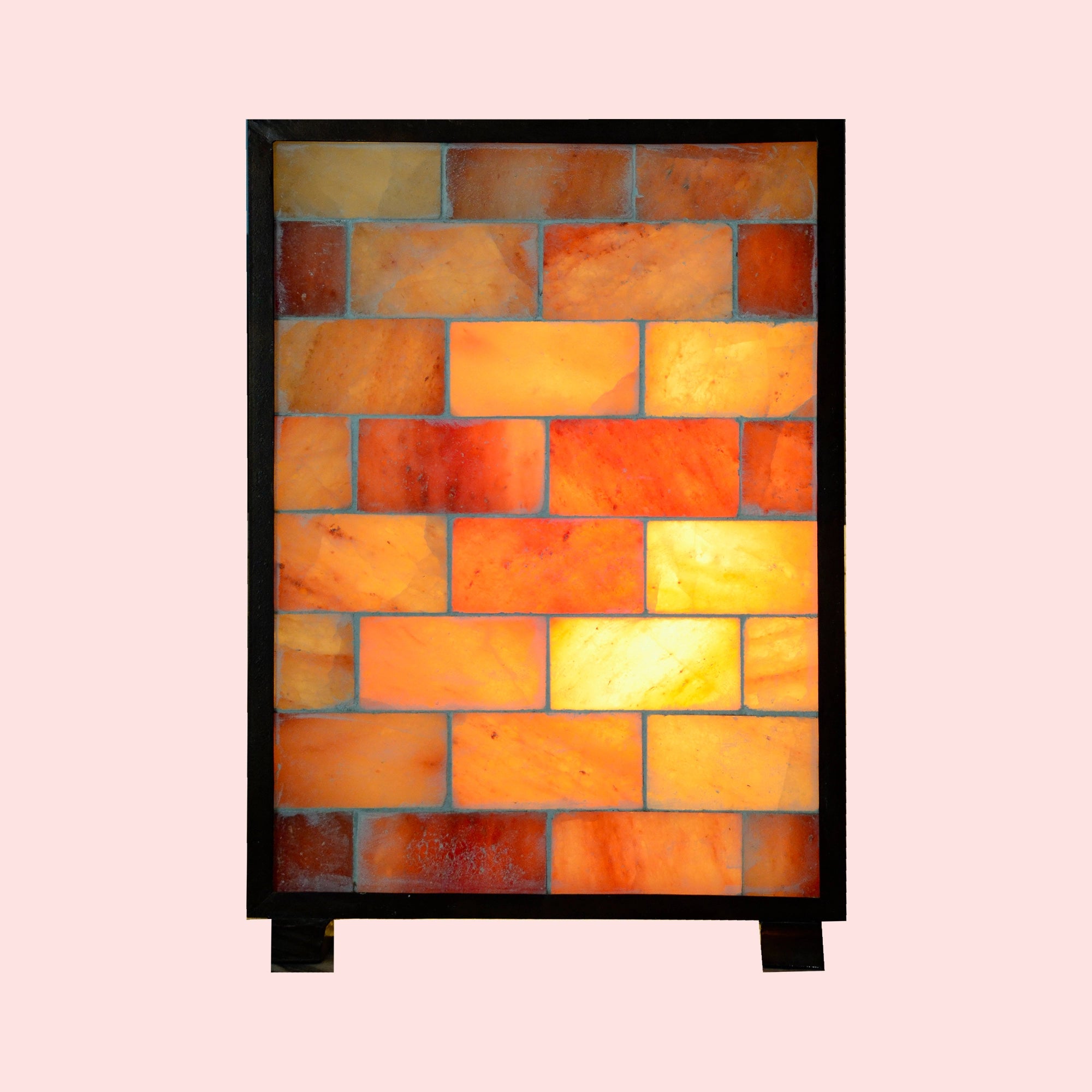 Himalayan Salt Metal Frame | Pink Salt Wall - 3x2