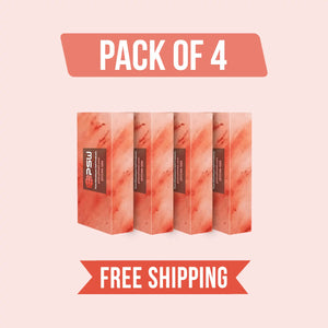 Himalayan Salt Bricks 8" x 4" x 2" - Pack of 4 - Free Shipping