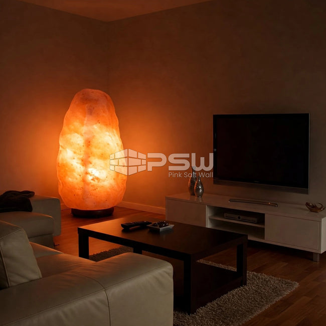 World’s largest Himalayan salt lamp